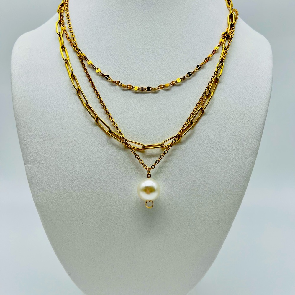 Set of 3 14K goldfill chains